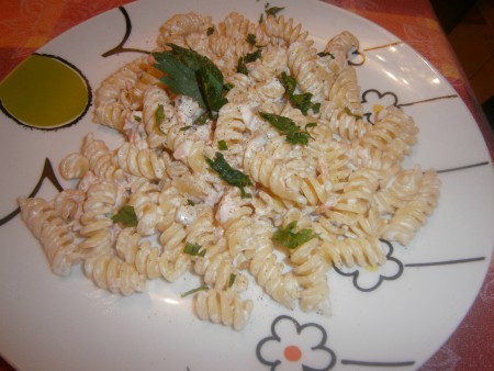FUSILLI AL SALMONE 
